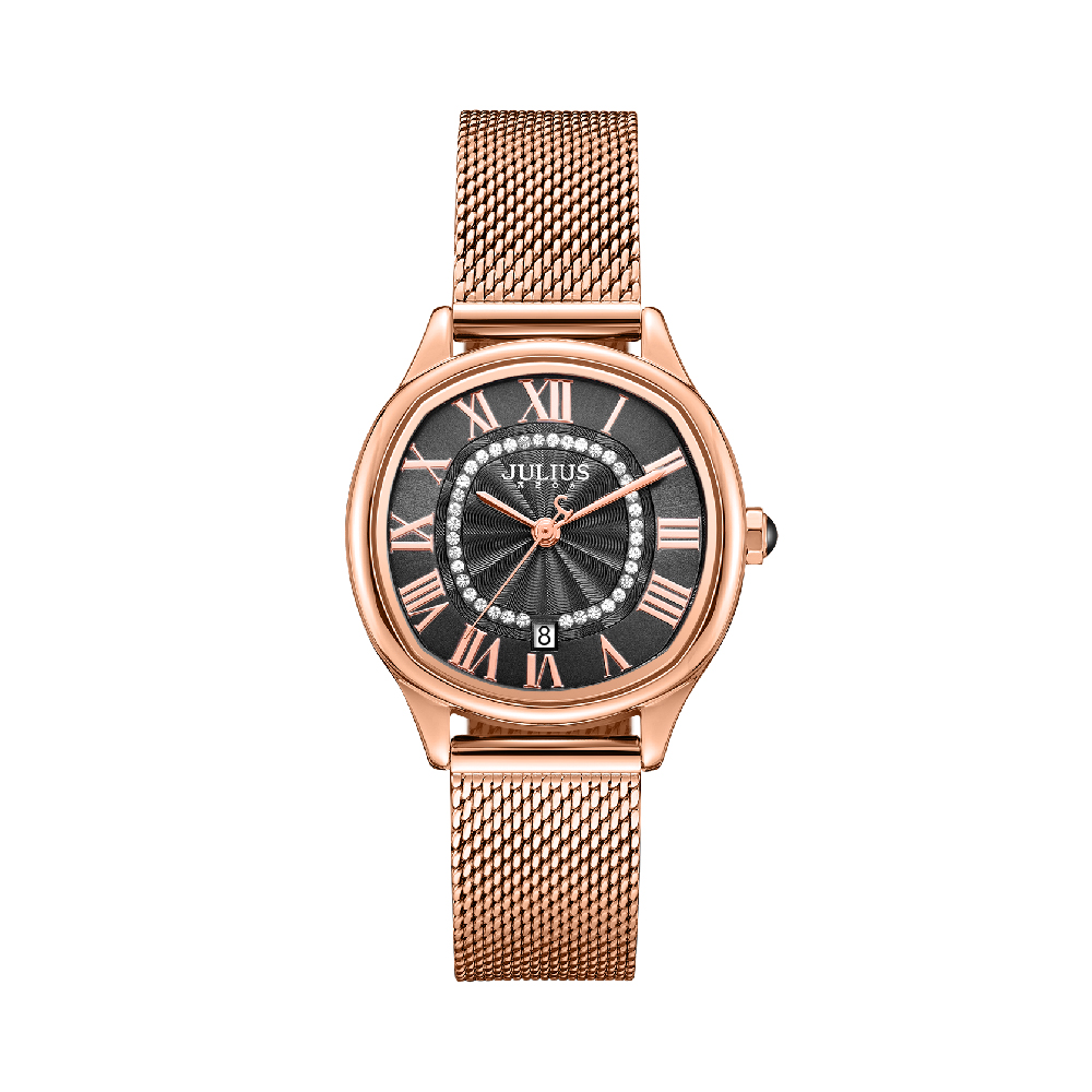 นาฬิกา Julius JA-1518 G สายสแตนเลส สีโรสโกลด์