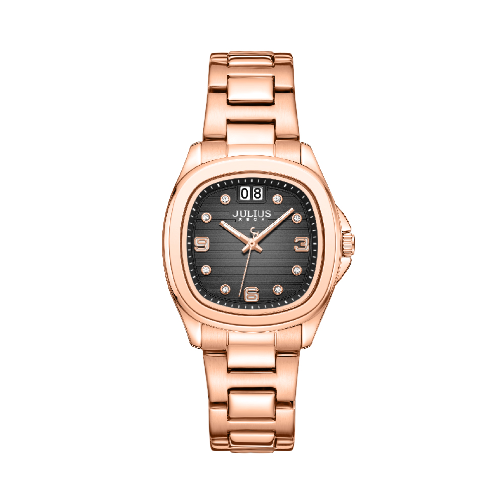 นาฬิกา Julius JA-1519 G สายสแตนเลส สีโรสโกลด์