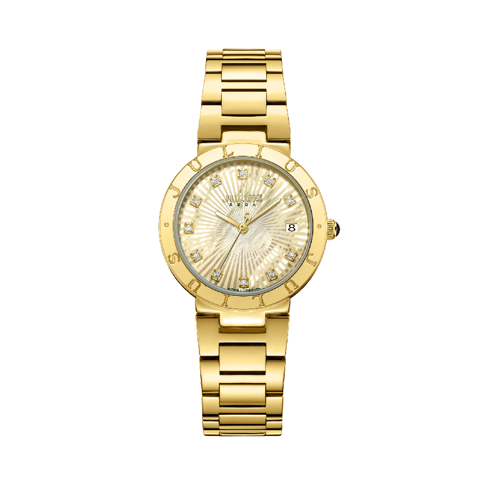 นาฬิกา Julius JA-1535 C สายสแตนเลส สีทอง