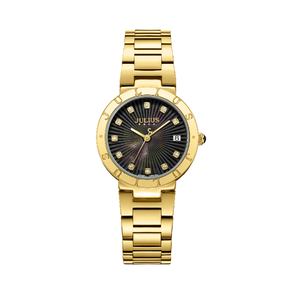 นาฬิกา Julius JA-1535 D สายสแตนเลส สีทอง