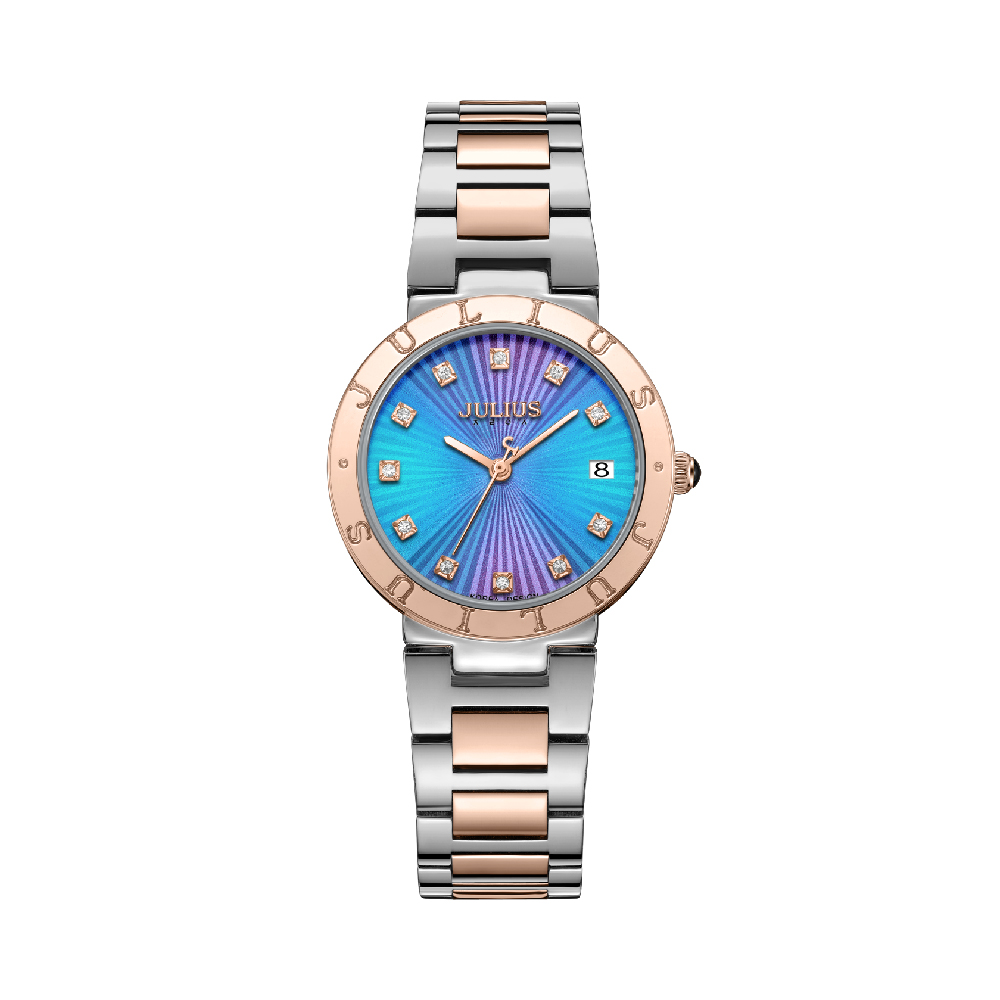 นาฬิกา Julius JA-1535 I สายสแตนเลส สีสองกษัตริย์