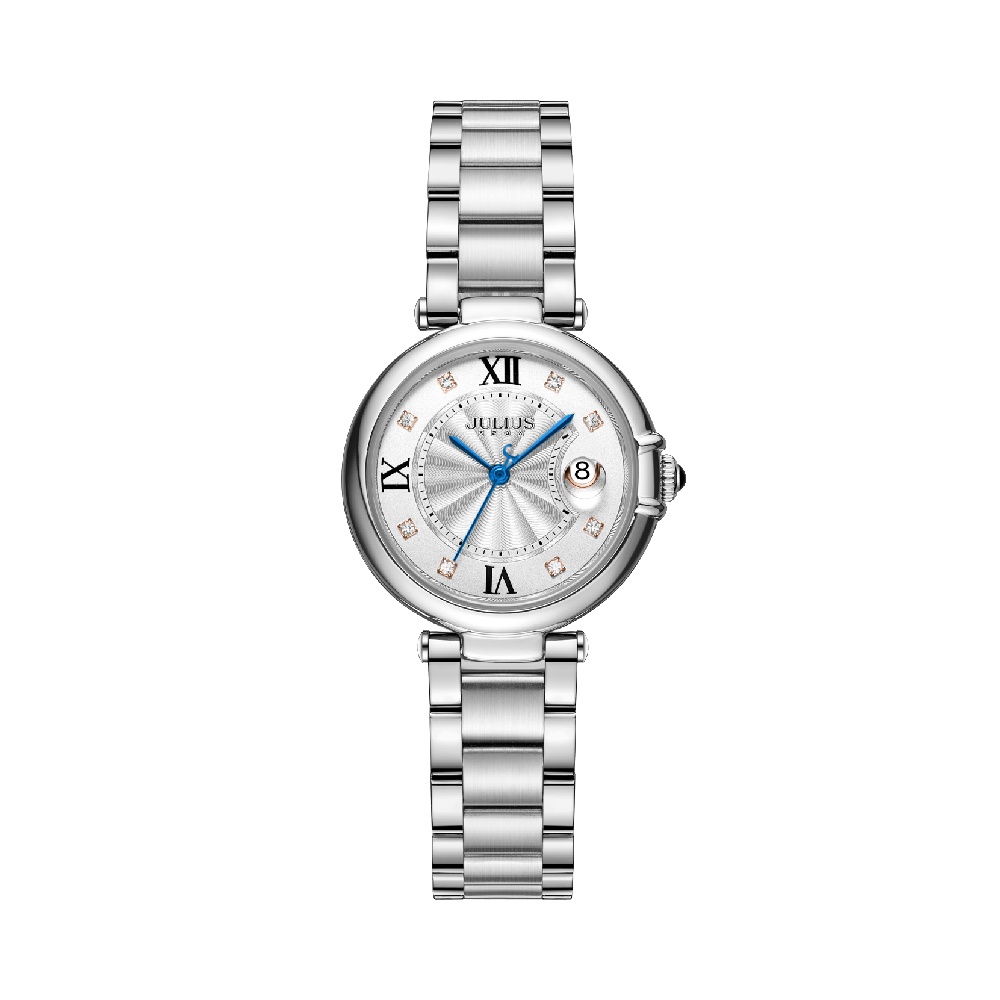 นาฬิกา Julius JA-1536 A สายสแตนเลส สีเงิน