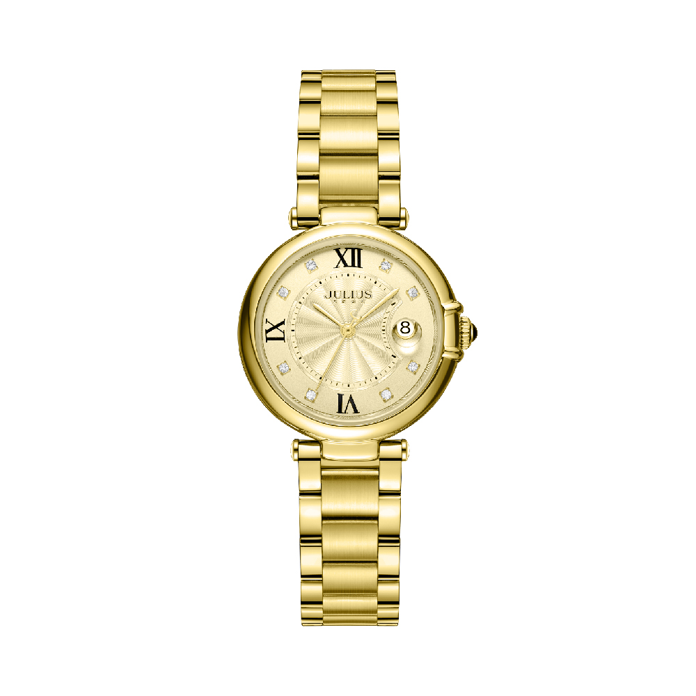 นาฬิกา Julius JA-1536 C สายสแตนเลส สีทอง