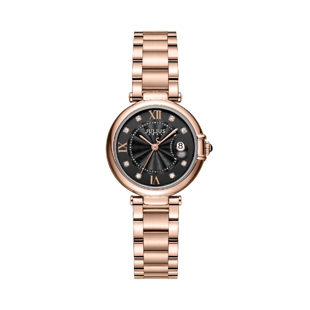 นาฬิกา Julius JA-1536 E สายสแตนเลส สีโรสโกลด์