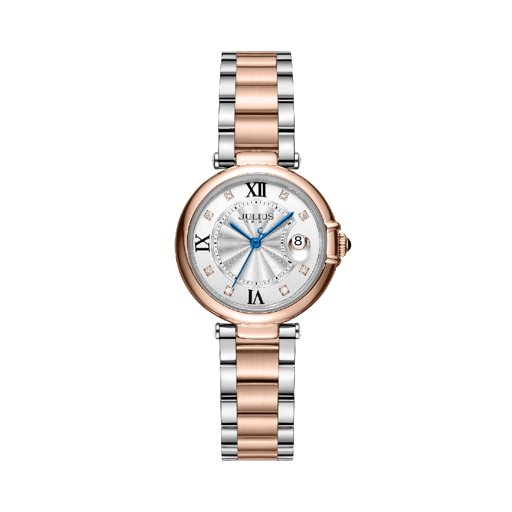 นาฬิกา Julius JA-1536 G สายสแตนเลส สีสองกษัตริย์