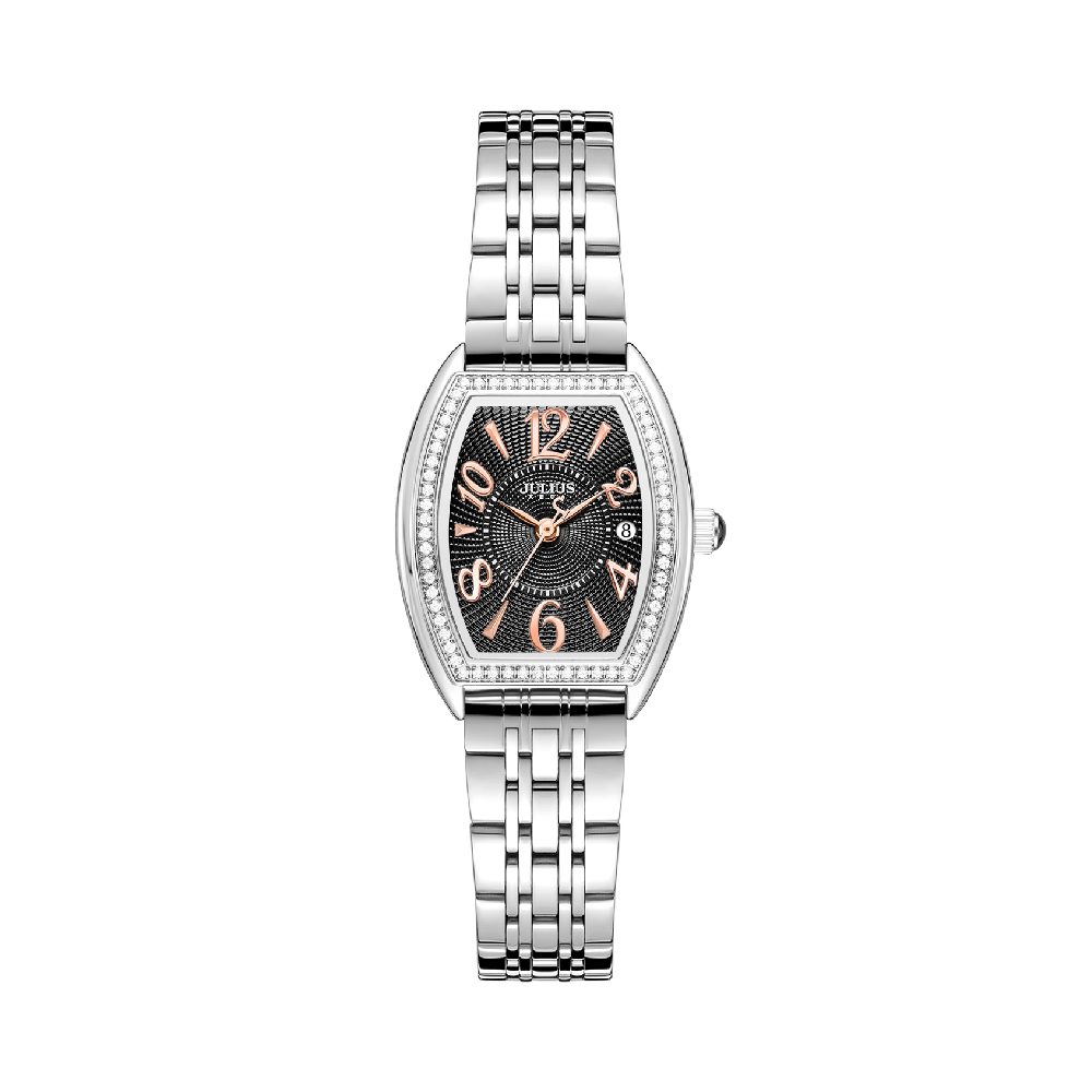 นาฬิกา Julius JA-1537 B สายสแตนเลส สีเงิน