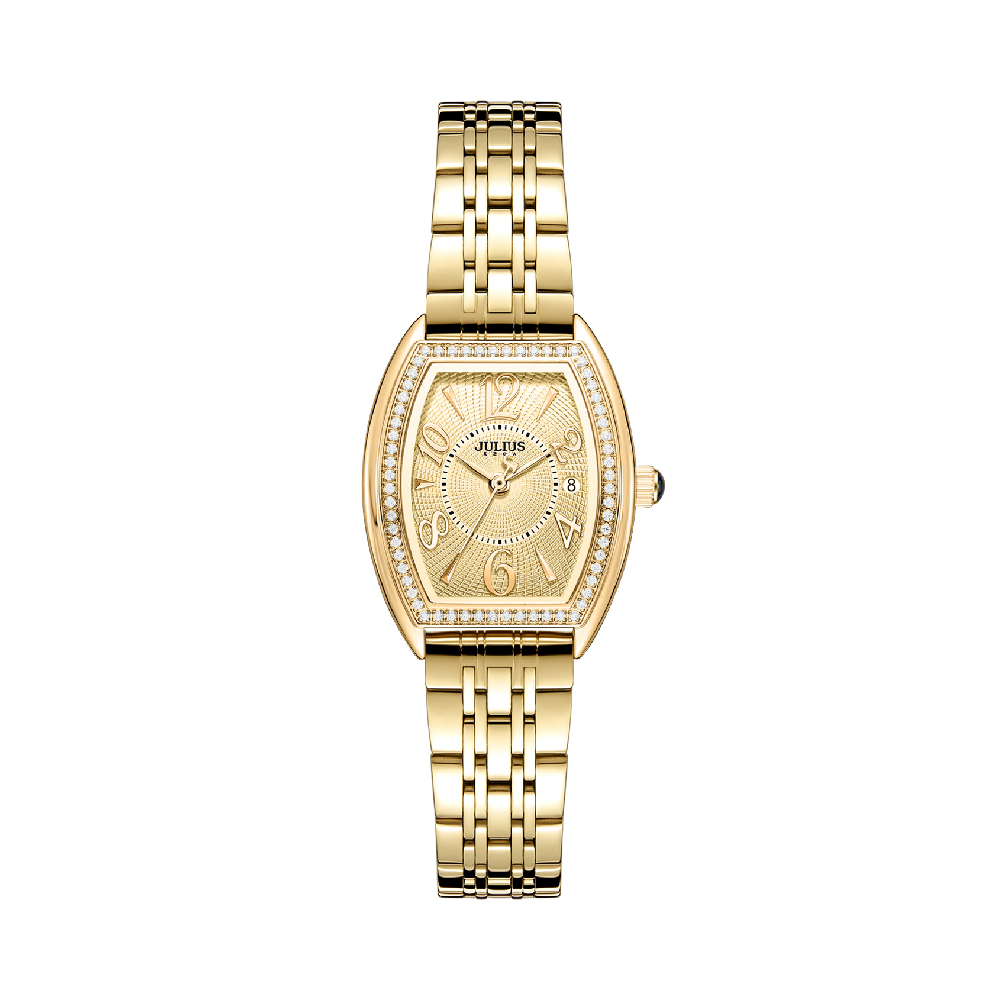 นาฬิกา Julius JA-1537 C สายสแตนเลส สีทอง