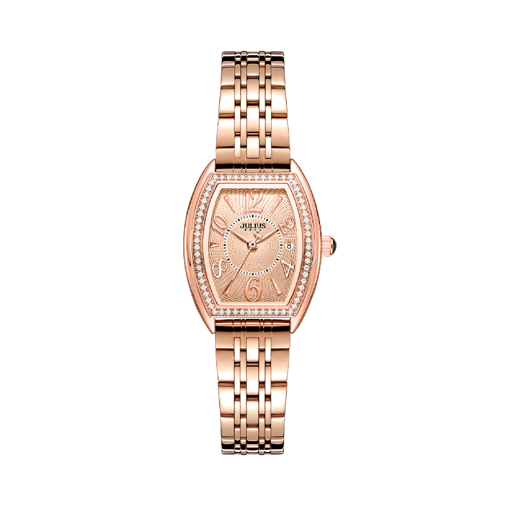 นาฬิกา Julius JA-1537 D สายสแตนเลส สีโรสโกลด์