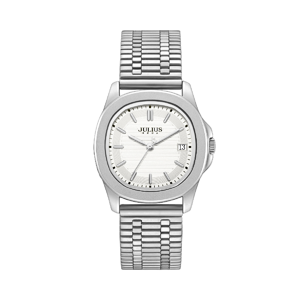 นาฬิกา Julius JA-1541 A สายสแตนเลส สีเงิน