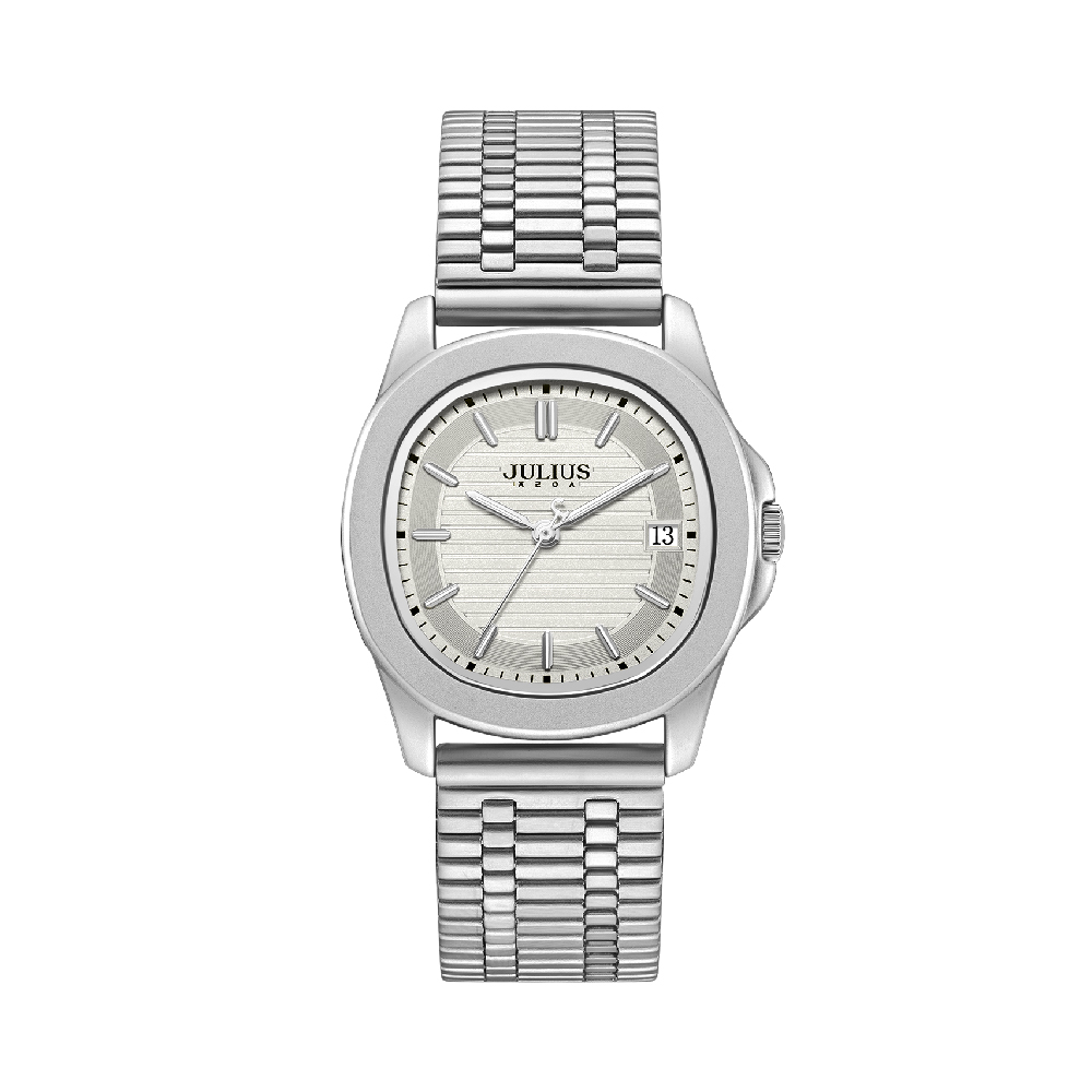 นาฬิกา Julius JA-1541 B สายสแตนเลส สีเงิน
