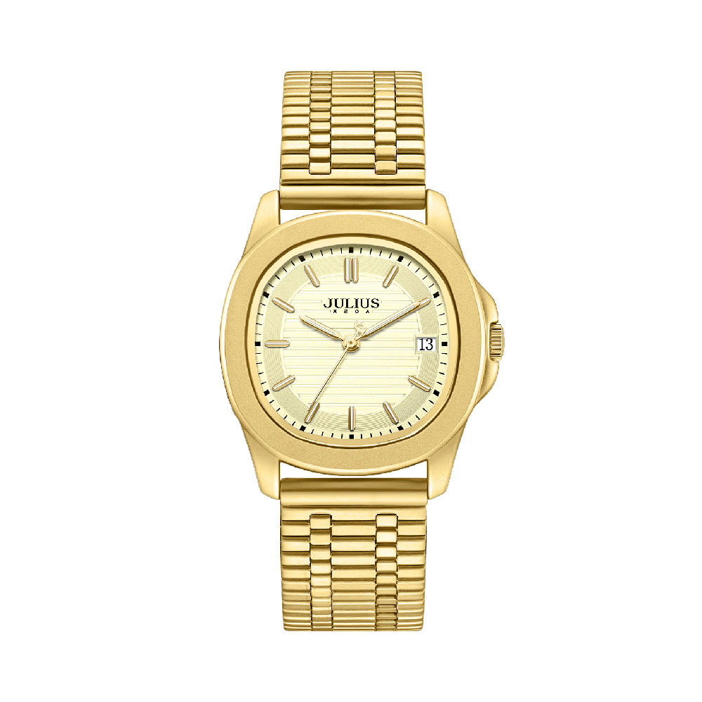 นาฬิกา Julius JA-1541 C สายสแตนเลส สีทอง