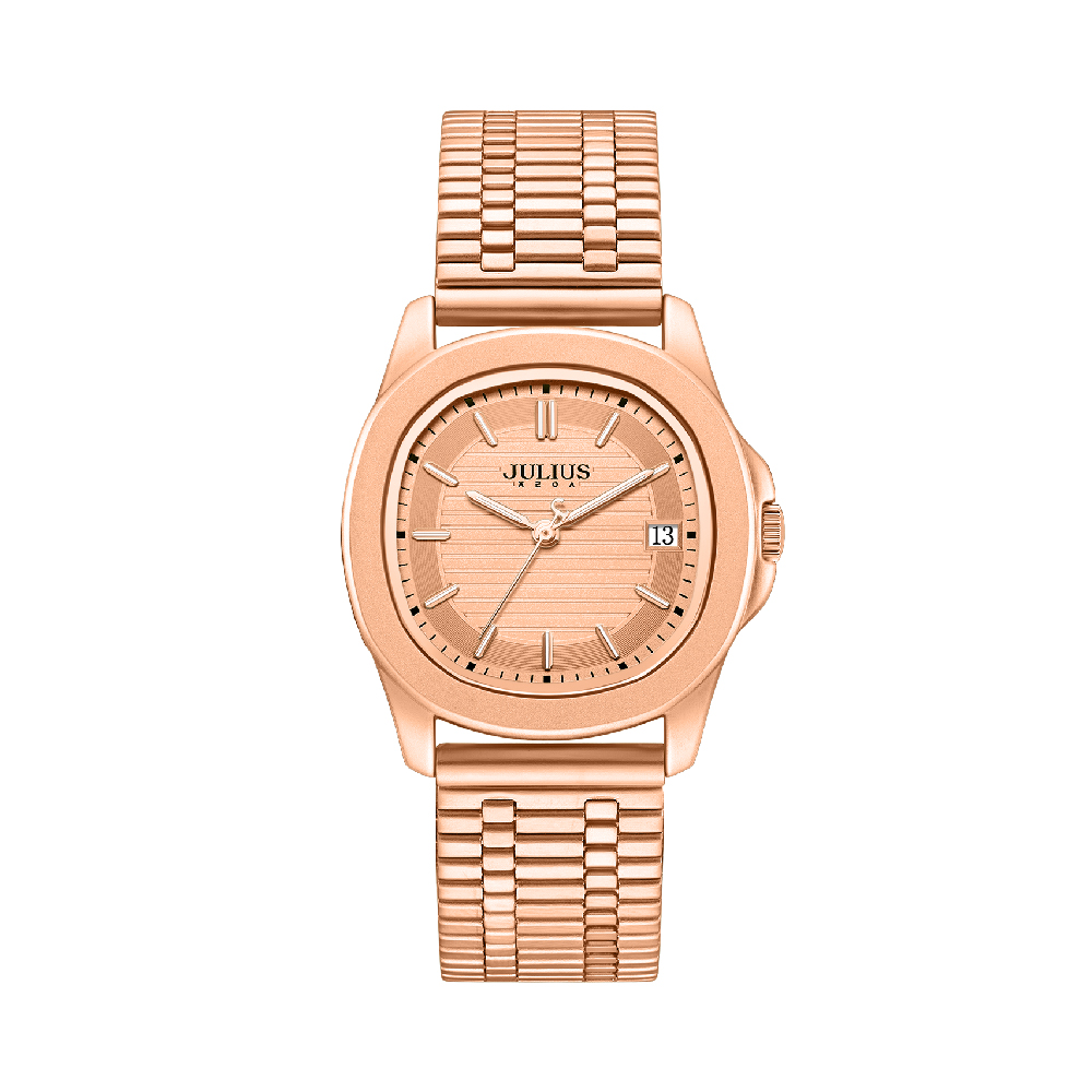 นาฬิกา Julius JA-1541 F สายสแตนเลส สีโรสโกลด์