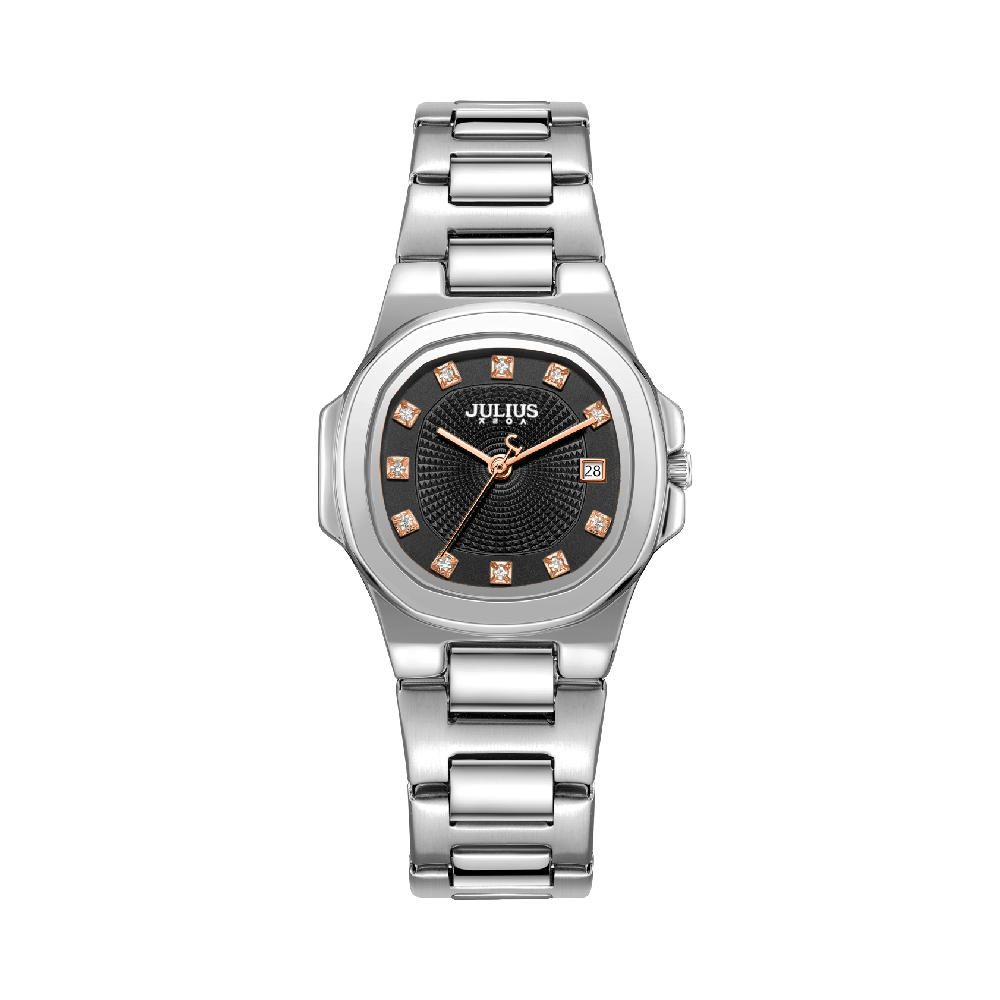 นาฬิกา Julius JA-1544 B สายสแตนเลส สีเงิน
