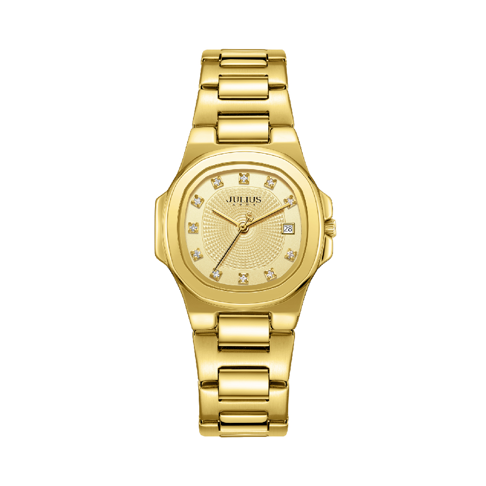 นาฬิกา Julius JA-1544 C สายสแตนเลส สีทอง