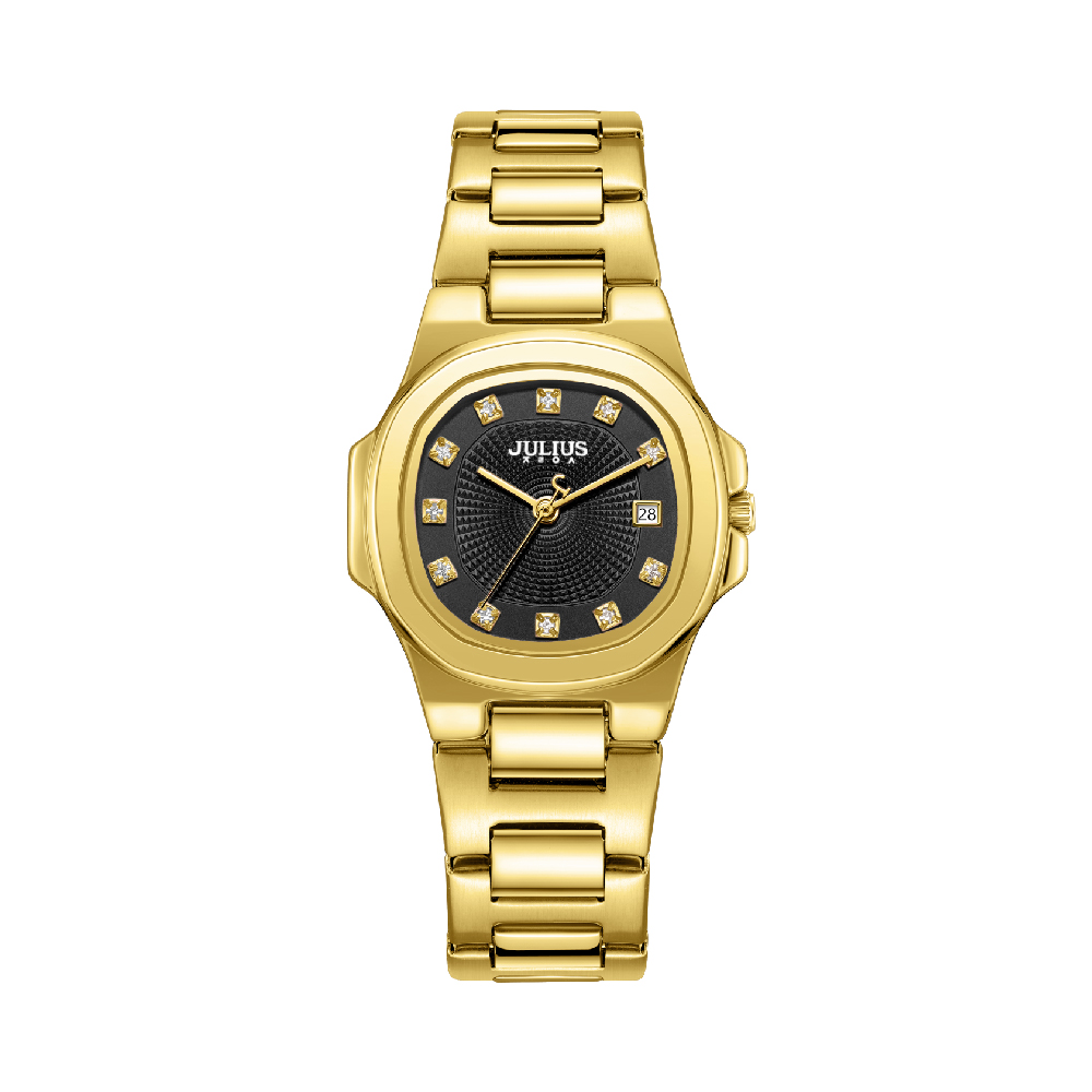 นาฬิกา Julius JA-1544 D สายสแตนเลส สีทอง