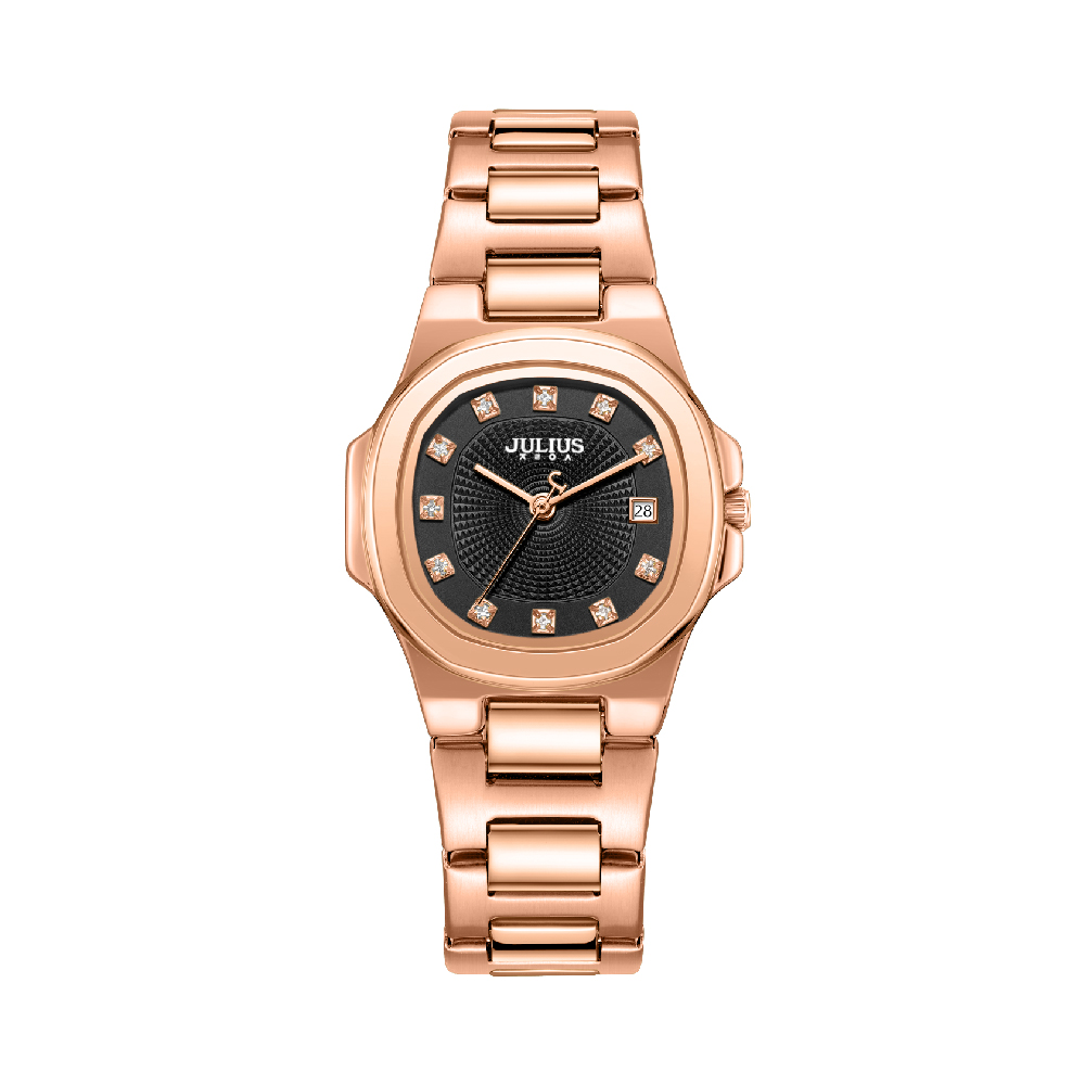 นาฬิกา Julius JA-1544 F สายสแตนเลส สีโรสโกลด์