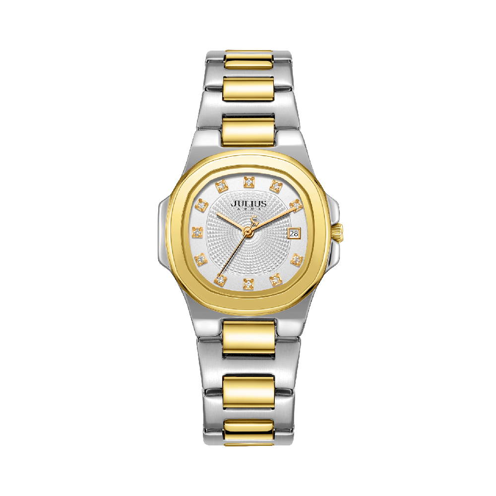 นาฬิกา Julius JA-1544 G สายสแตนเลส สีสองกษัตริย์