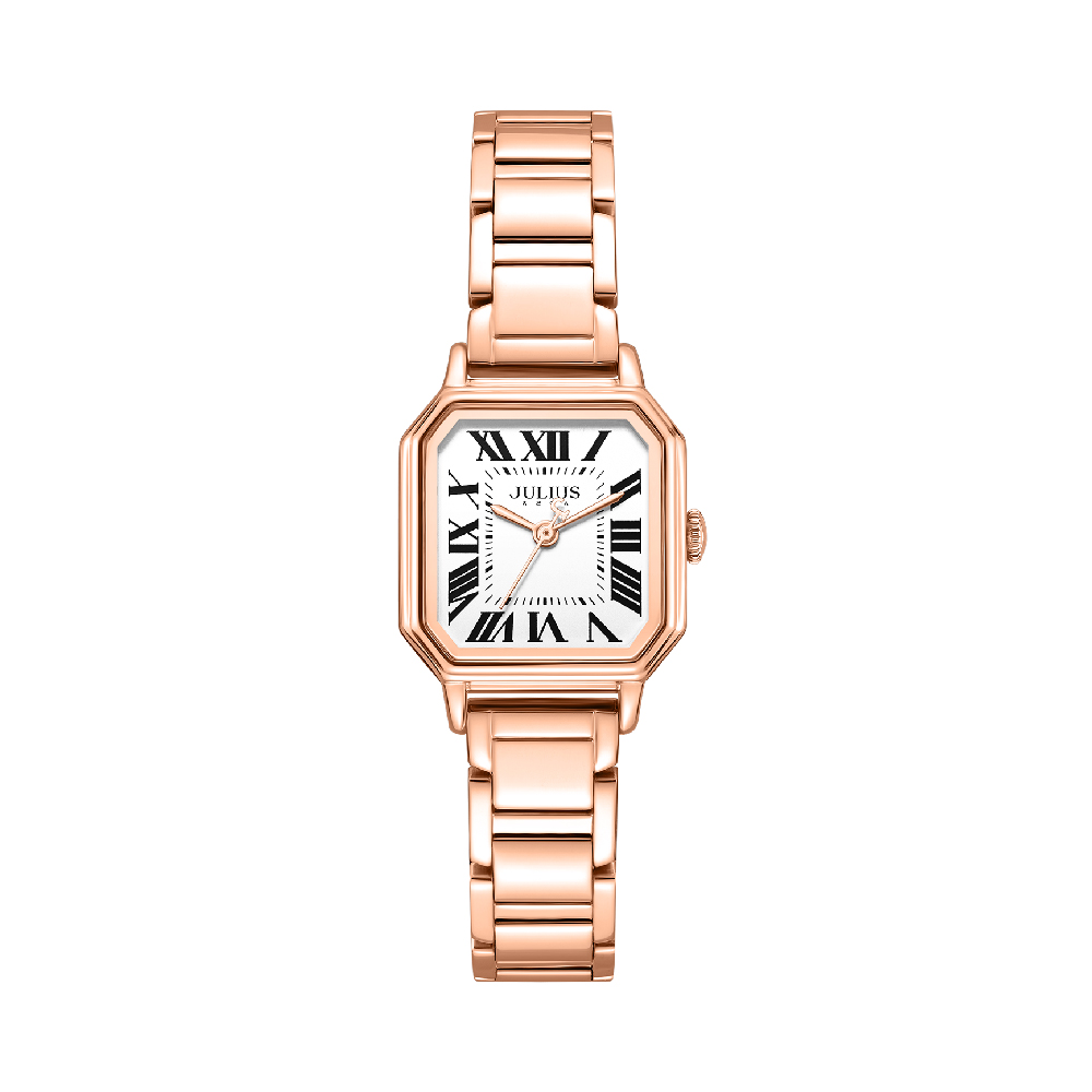 นาฬิกา Julius JA-1546 D สายสแตนเลส สีโรสโกลด์