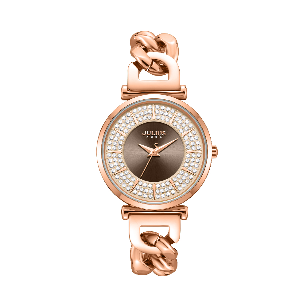 นาฬิกา Julius JA-1548 D สายสแตนเลส สีโรสโกลด์