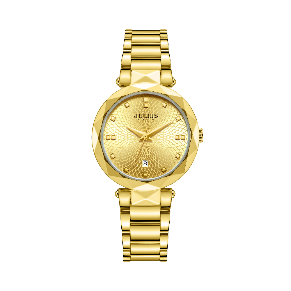 นาฬิกา Julius JA-1549 B สายสแตนเลส สีทอง