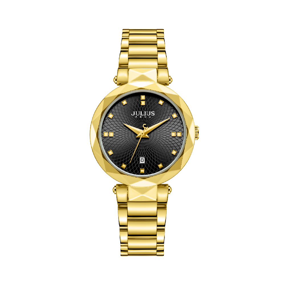 นาฬิกา Julius JA-1549 C สายสแตนเลส สีทอง