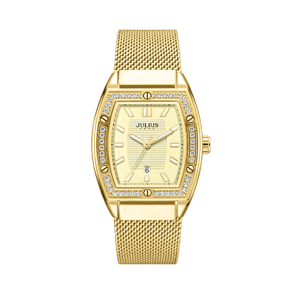 นาฬิกา Julius JA-1553 C สายสแตนเลส สีทอง