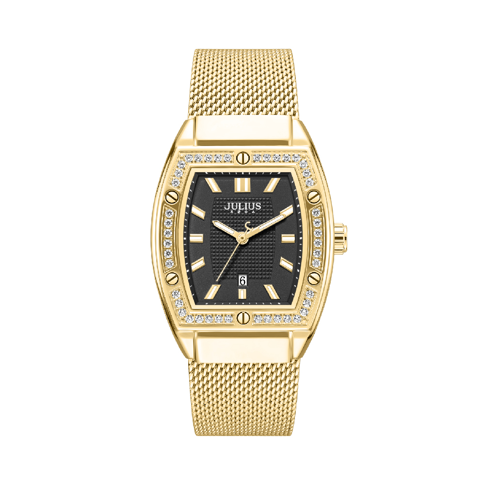 นาฬิกา Julius JA-1553 G สายสแตนเลส สีทอง
