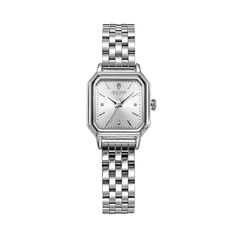 นาฬิกา Julius JA-1557 A สายสแตนเลส สีเงิน