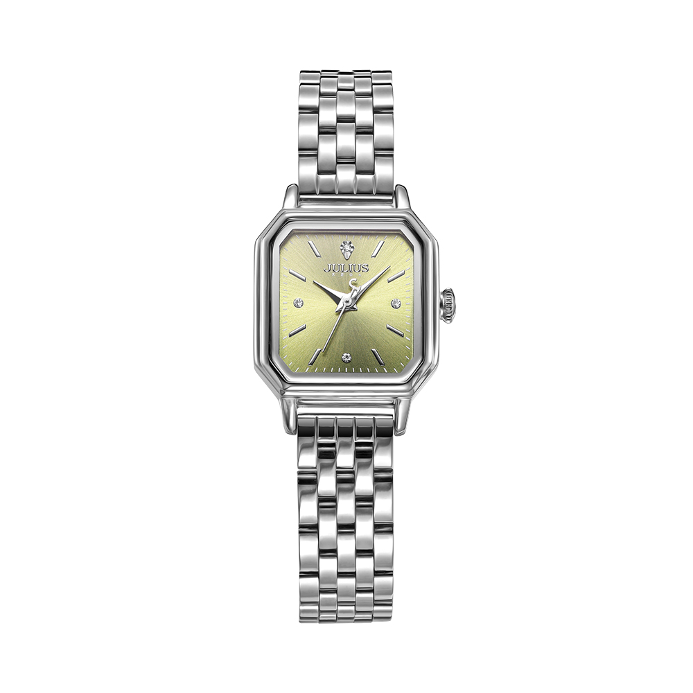 นาฬิกา Julius JA-1557 C สายสแตนเลส สีเงิน