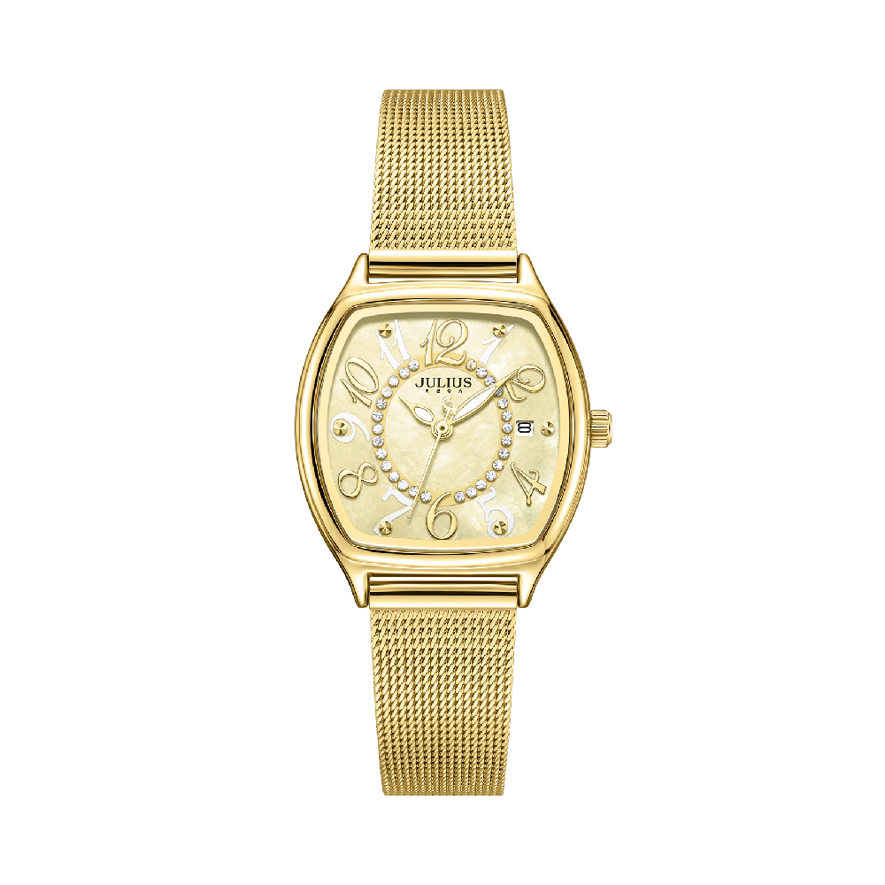 นาฬิกา Julius JA-1586 B สายสแตนเลส สีทอง