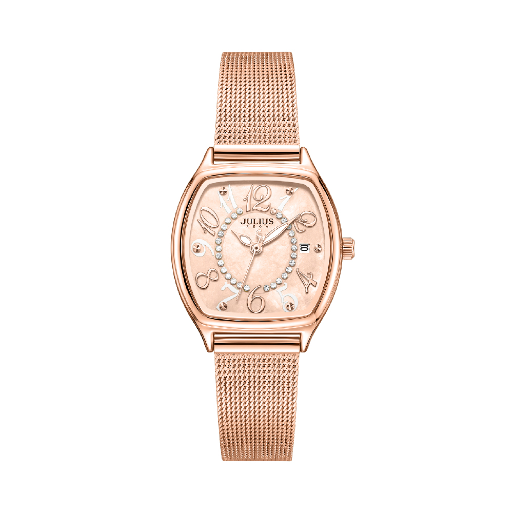 นาฬิกา Julius JA-1586 C สายสแตนเลส สีโรสโกลด์