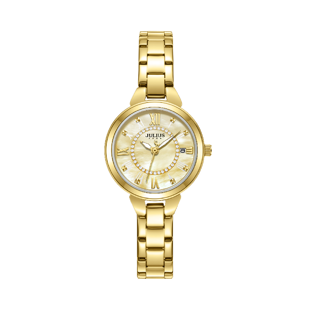 นาฬิกา Julius JA-1587 B สายสแตนเลส สีทอง