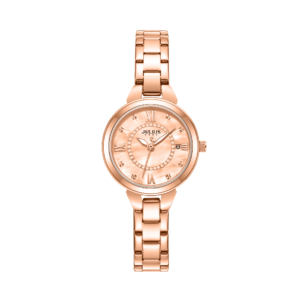 นาฬิกา Julius JA-1587 C สายสแตนเลส สีโรสโกลด์