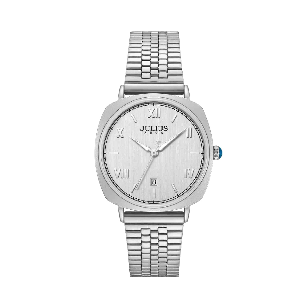 นาฬิกา Julius JA-1589 A สายสแตนเลส สีเงิน