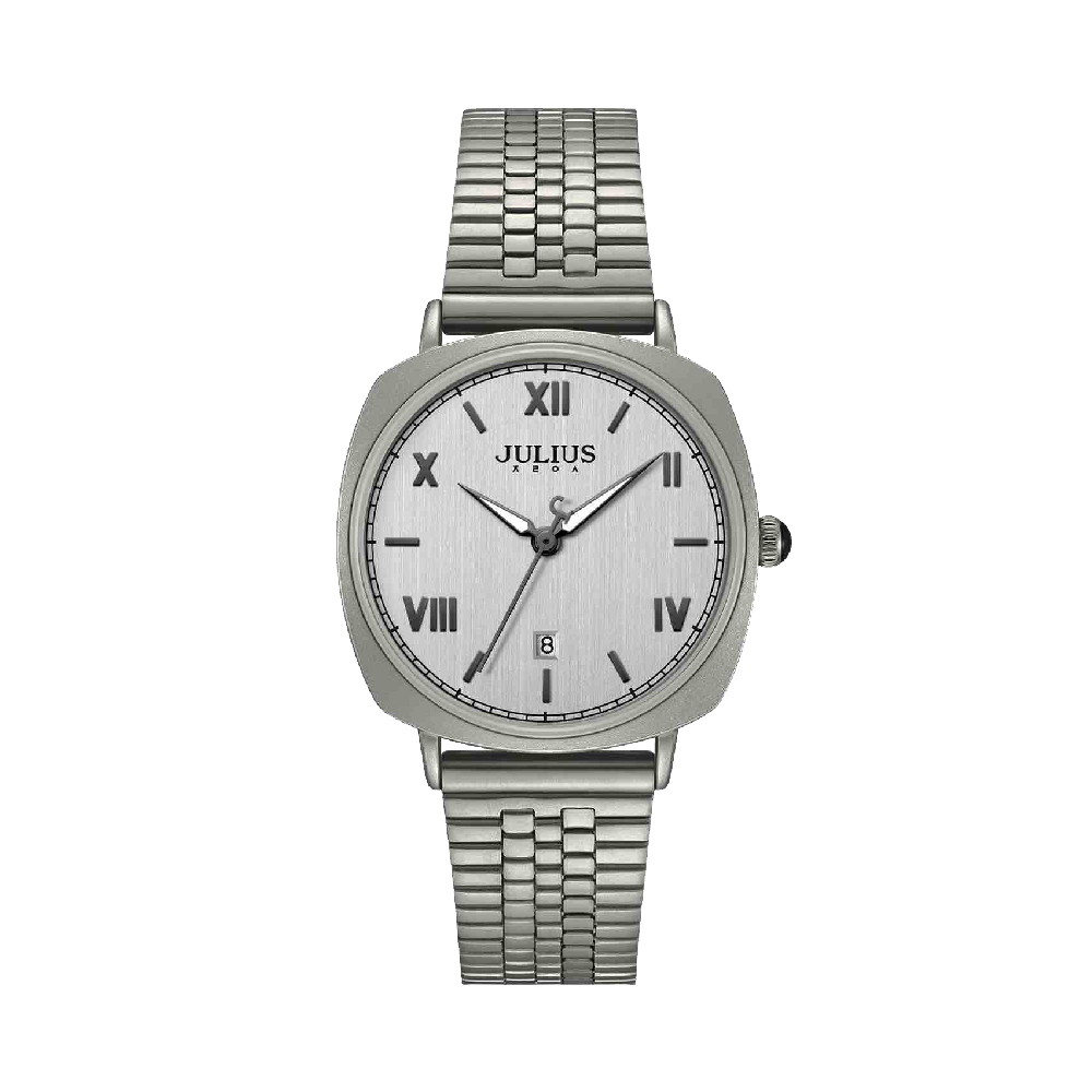 นาฬิกา Julius JA-1589 E สายสแตนเลส สีเทา