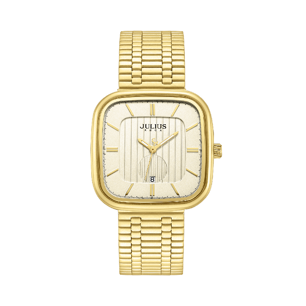 นาฬิกา Julius JA-1591 B สายสแตนเลส สีทอง