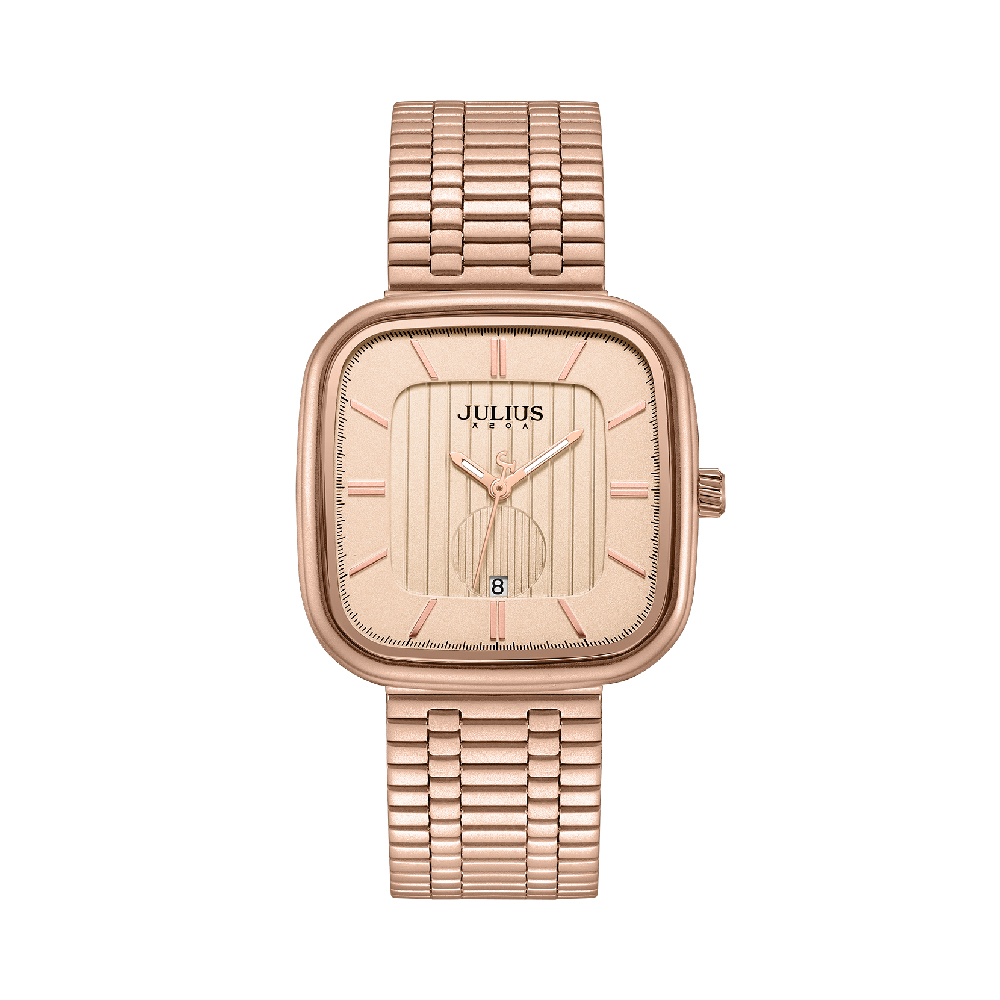 นาฬิกา Julius JA-1591 C สายสแตนเลส สีโรสโกลด์