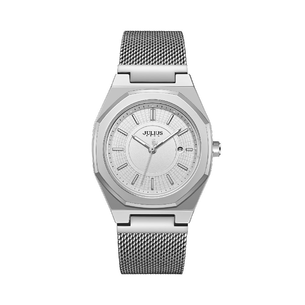 นาฬิกา Julius JA-1592 A สายสแตนเลส สีเงิน
