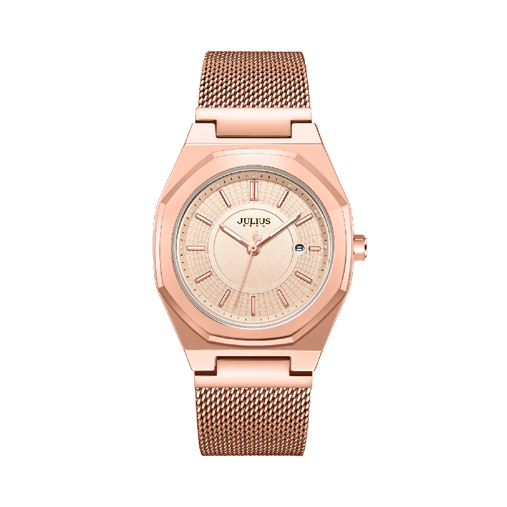 นาฬิกา Julius JA-1592 C สายสแตนเลส สีโรสโกลด์