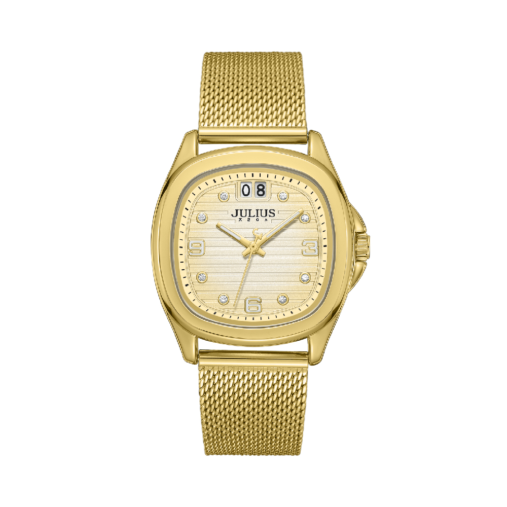 นาฬิกา Julius JA-1594 B สายสแตนเลส สีทอง
