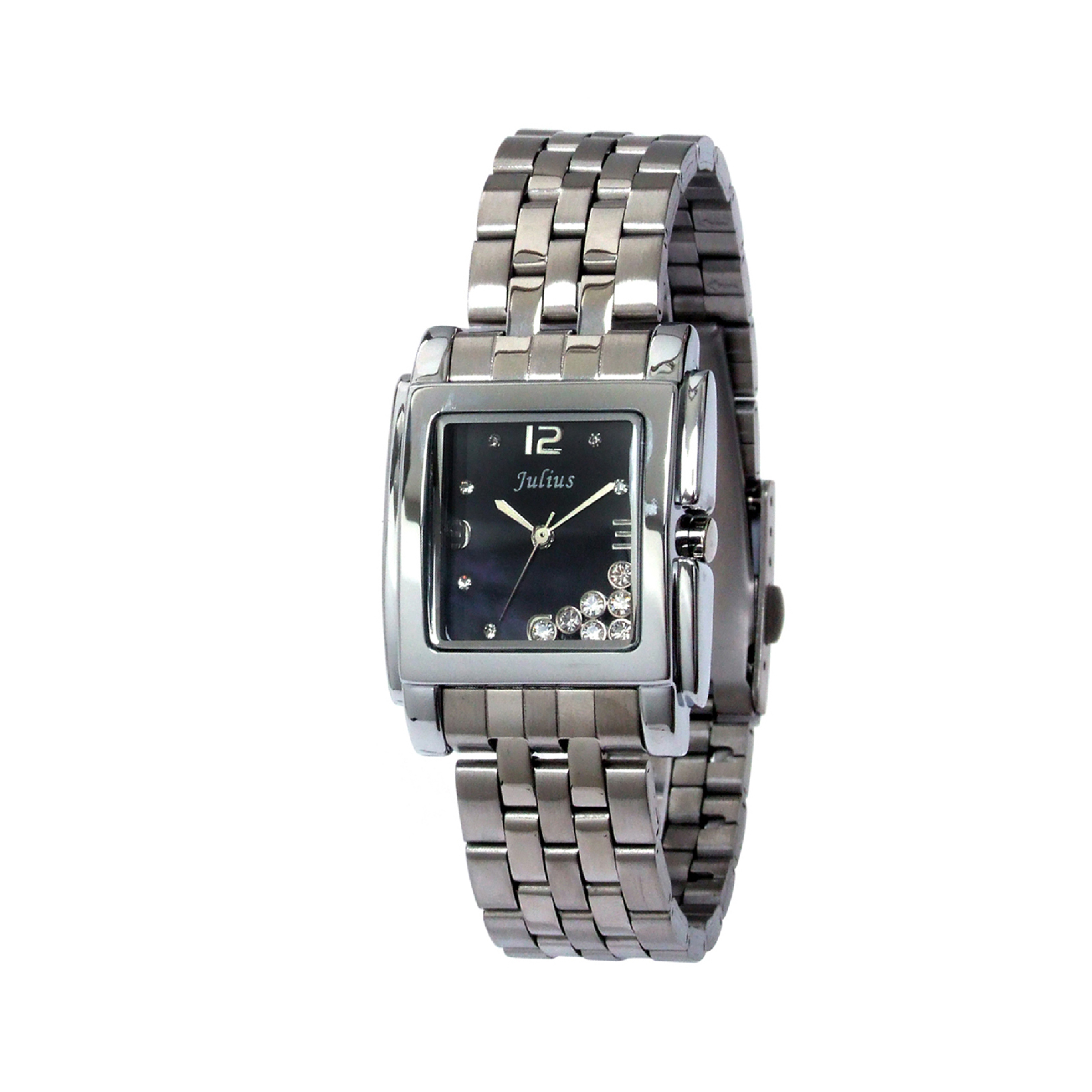 นาฬิกา Julius JA-355 D สายสแตนเลส สีเงิน