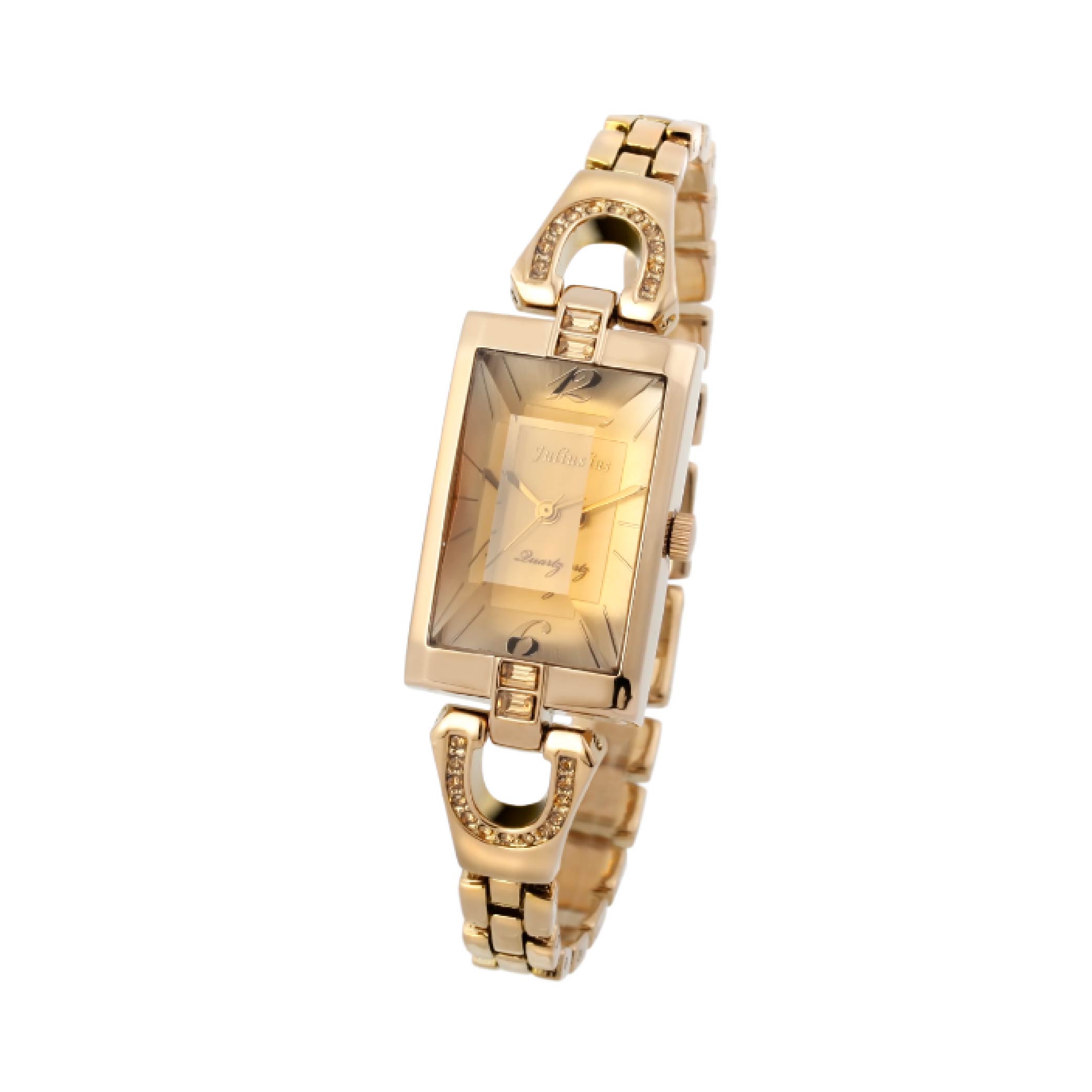 นาฬิกา Julius JA-443 B สายสแตนเลส สีน้ำตาล