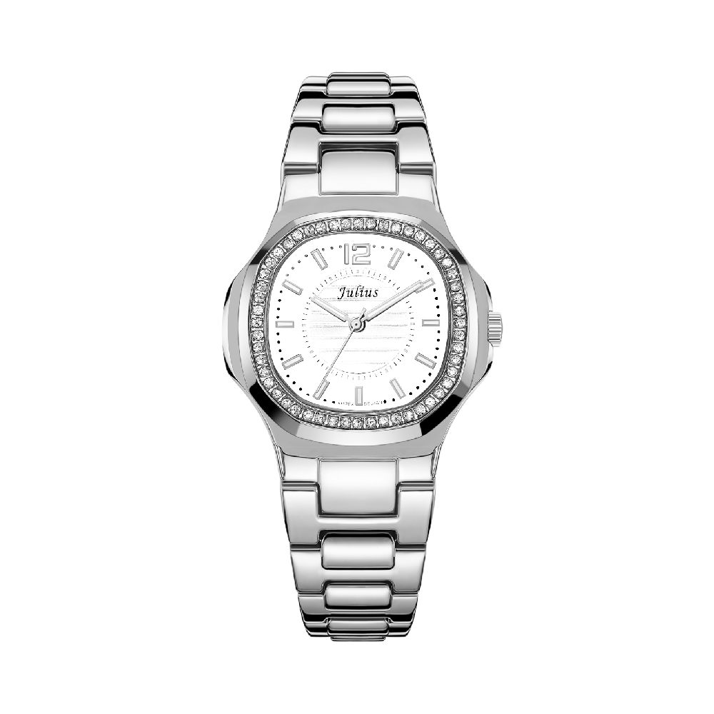 นาฬิกา Julius JA-711 A สายสแตนเลส สีเงิน