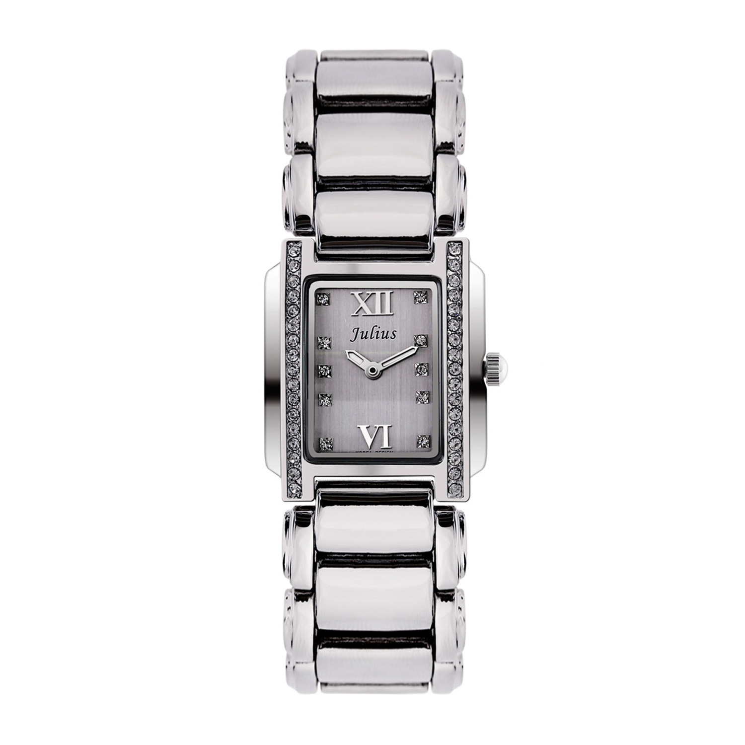 นาฬิกา Julius JA-812 A สายสแตนเลส สีเงิน