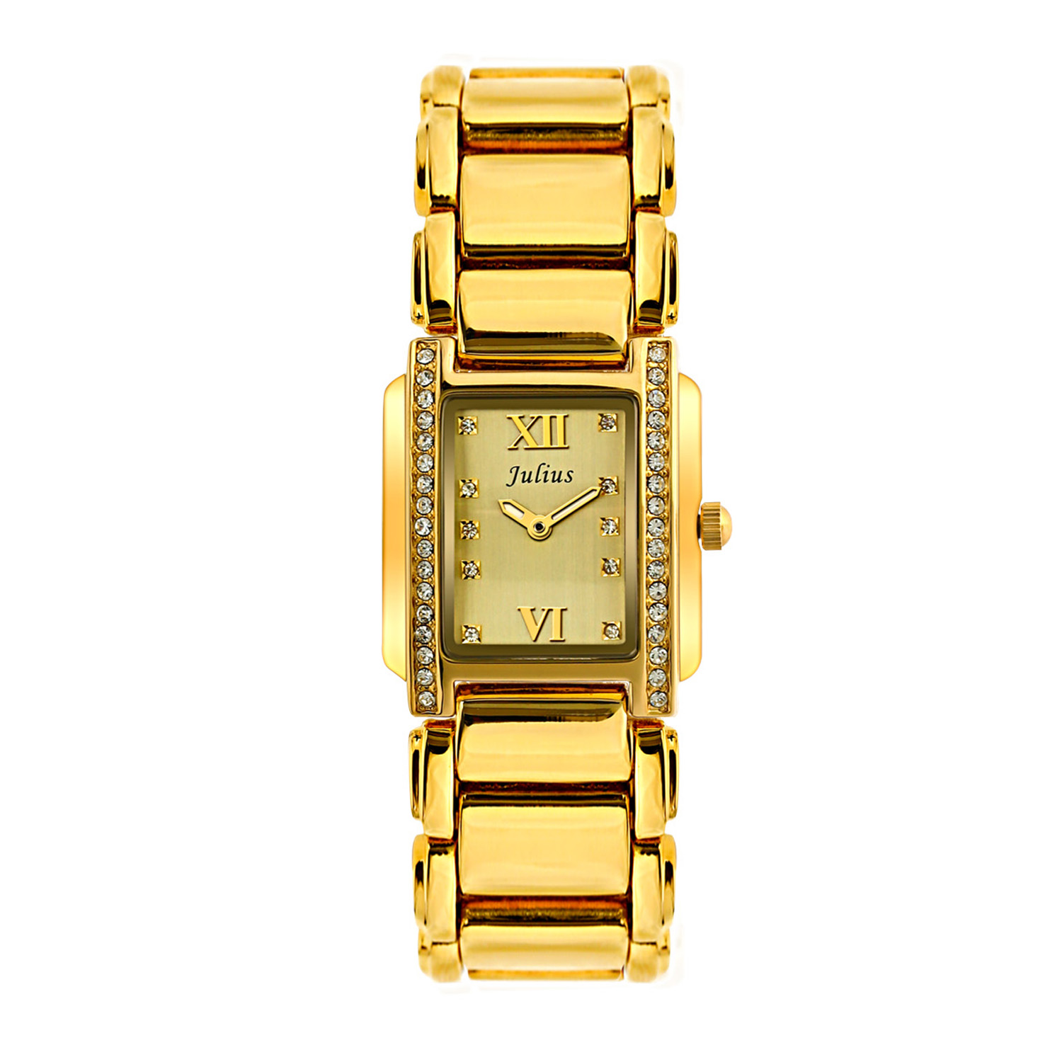 นาฬิกา Julius JA-812 C สายสแตนเลส สีทอง