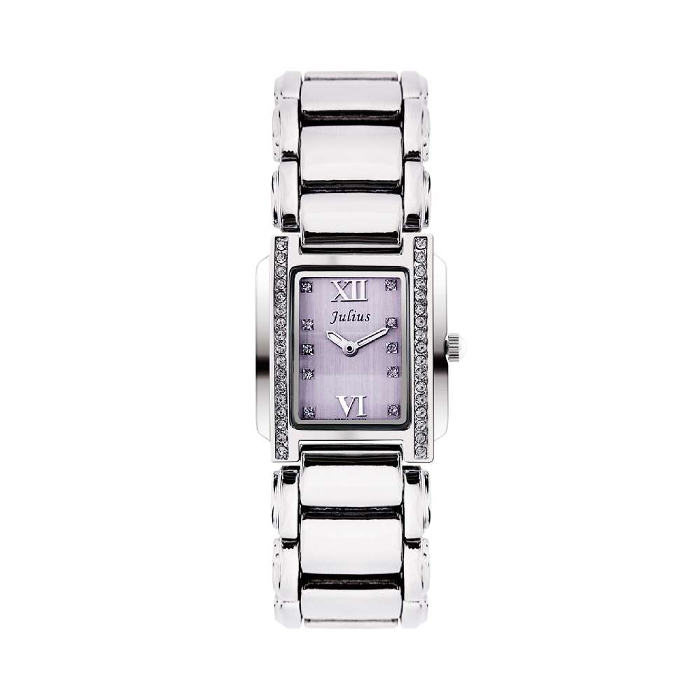นาฬิกา Julius JA-812 H สายสแตนเลส สีเงิน