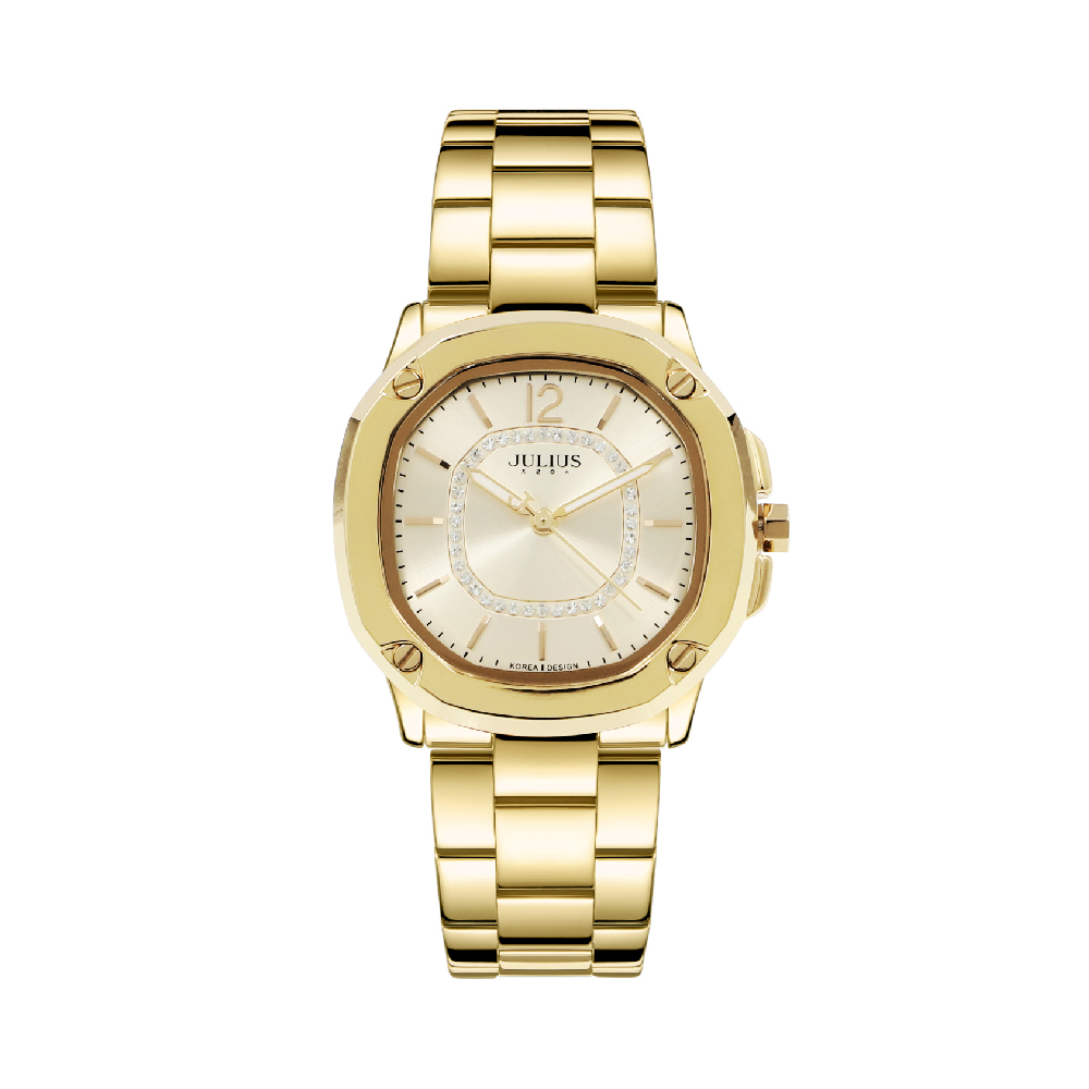 นาฬิกา Julius JA-931 E สายสแตนเลส สีทอง