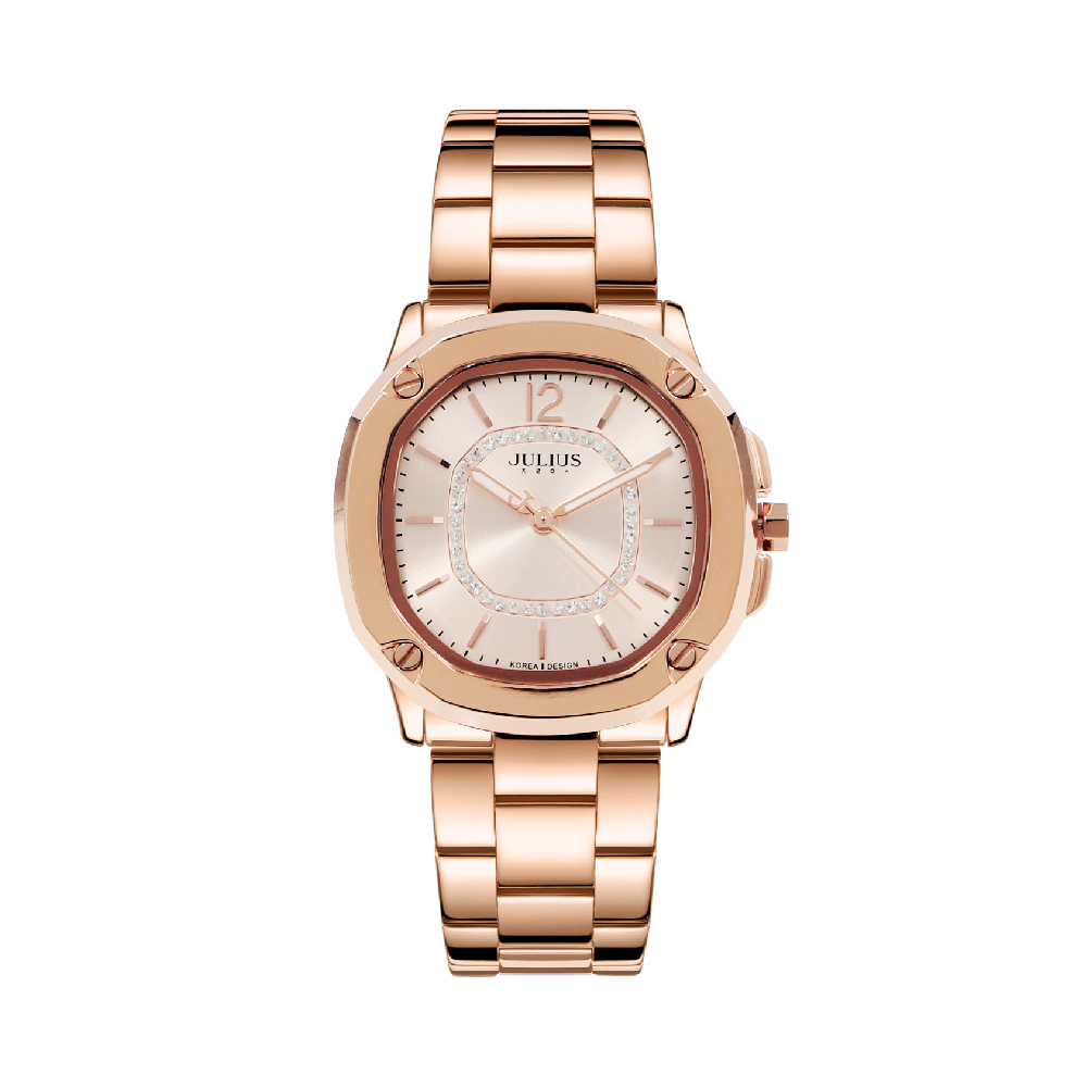 นาฬิกา Julius JA-931 H สายสแตนเลส สีโรสโกลด์