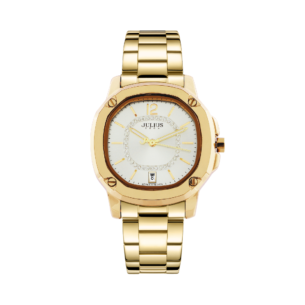 นาฬิกา Julius JA-931 N สายสแตนเลส สีทอง