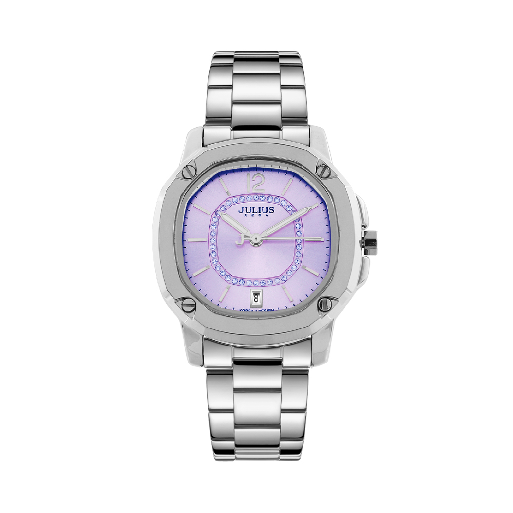 นาฬิกา Julius JA-931 Q สายสแตนเลส สีเงิน